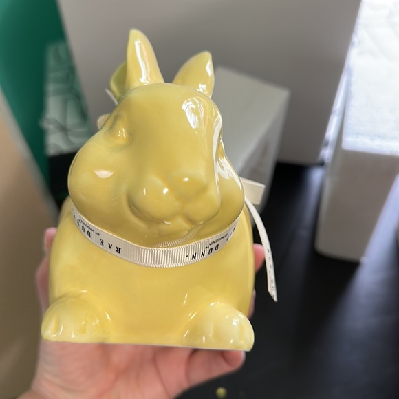 Rae Dunn Rabbit Planter - Picture 3 of 7